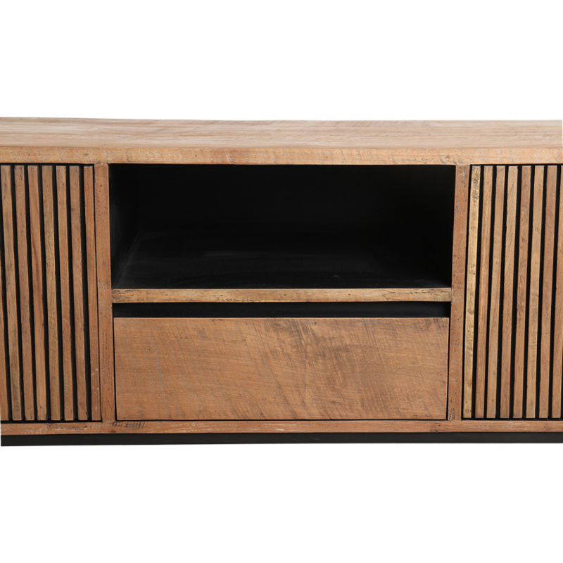 Έπιπλο Τηλεόρασης Rhythm από ανακυκλωμένο Teak 140x45x55Y
