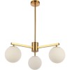 Φωτιστικό Stella White Gold 3φωτο 72x72x75Y