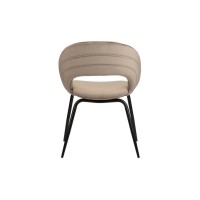 ΣΕΤ 2 ΤΕΜ Καρέκλα Rainbow sand white 58x58x86Y