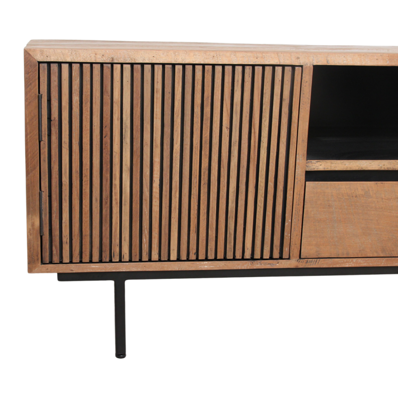 Έπιπλο Τηλεόρασης Rhythm από ανακυκλωμένο Teak 140x45x55Y