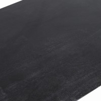 Τραπέζι σαλονιού Bullnose σε μαυρο χρώμα 140x60x35cm