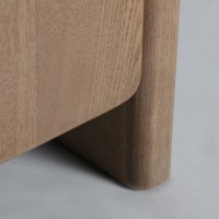 Μπουφές BUSK από ξύλο σε καφέ απόχρωση 160x40x80cm