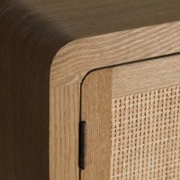 Μπουφές DOAZIT ανοιχτό καφέ από ξύλο ελάτης : 160x40x80cm
