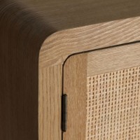 Μπουφές DOAZIT ανοιχτό καφέ από ξύλο ελάτης : 160x40x80cm