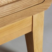 Μπουφές DOAZIT ανοιχτό καφέ από ξύλο ελάτης : 160x40x80cm