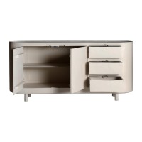 Μπουφές HALSUA Γκρι 170x38x80cm