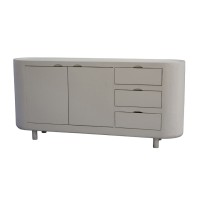 Μπουφές HALSUA Γκρι 170x38x80cm