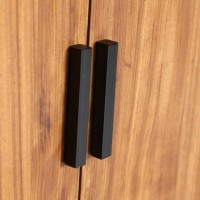 Μπουφές Lauris με 4 πόρτες σε ανοιχτό καρυδί 180x40x85cm