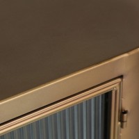 Μπουφές Spessa σε industrial style από μέταλλο 160x40x80cm