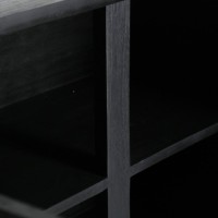 Μπουφές THIERS μαύρο ξύλο Mindi : 180x40x80cm