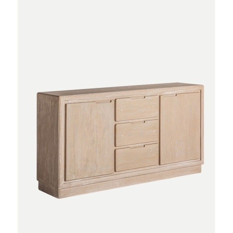 Μπουφές WERLE φυσικό από ξύλο MDF : 150x38x80cm