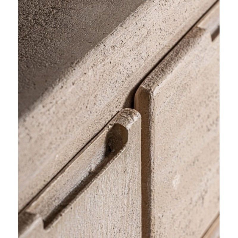 Μπουφές WERLE φυσικό από ξύλο MDF : 150x38x80cm