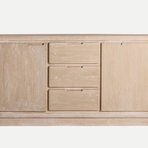 Μπουφές WERLE φυσικό από ξύλο MDF : 150x38x80cm 