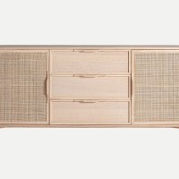 Μπουφές WEURTZ φυσικό : 180x40x80