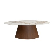 Οβάλ Τραπέζι τραπεζαρίας Ellipse 220x110x76cm