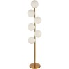 Φωτιστικό Δαπέδου Jenna White Gold 25x25x160Y