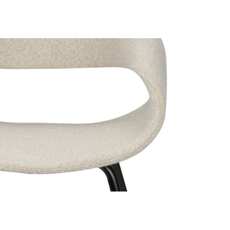 ΣΕΤ 2 ΤΕΜ Καρέκλα Whale σε Pearl απόχρωση 61x53x81Y