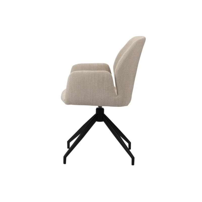 Καρέκλα Storm Rotation Beige 56x60x88Y