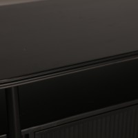 Κονσόλα  Bream Μεταλλική σε Σκούρο Γκρί 119x40x70cm