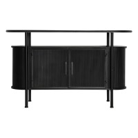 Κονσόλα  Bream Μεταλλική σε Σκούρο Γκρί 119x40x70cm