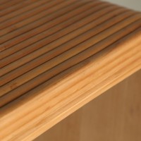 Κονσόλα SKAGEN φυσικό από ξύλο παουλόβνιας : 120x40x80cm