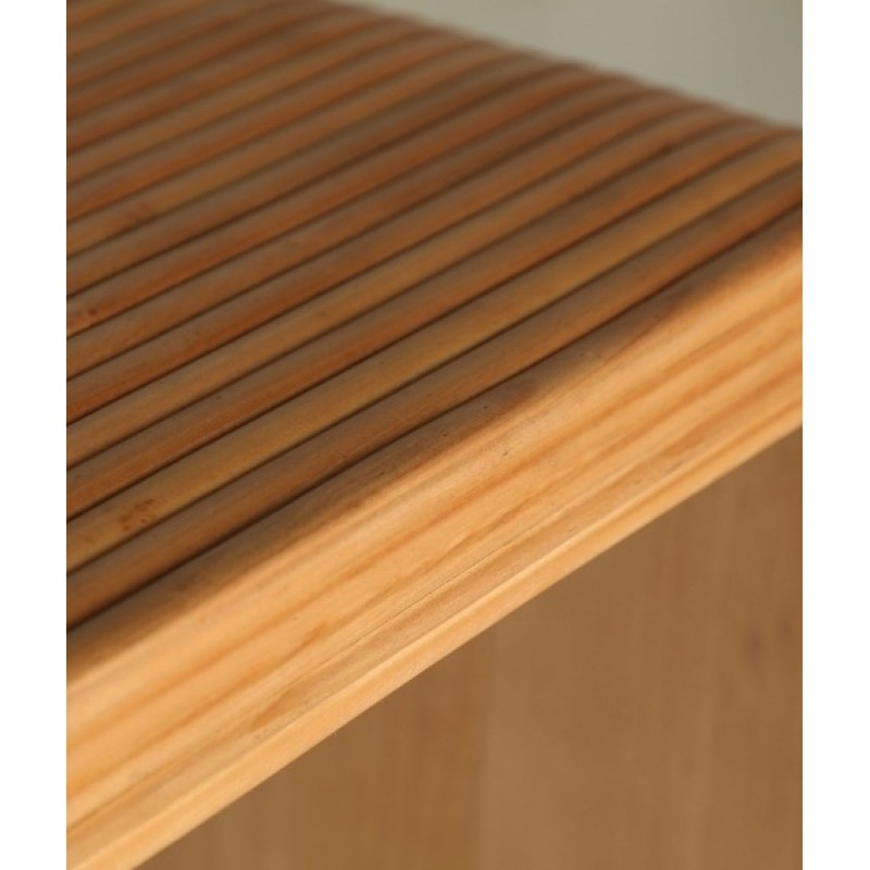 Κονσόλα SKAGEN φυσικό από ξύλο παουλόβνιας : 120x40x80cm