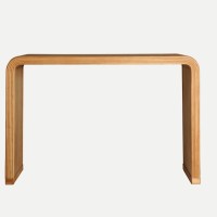 Κονσόλα SKAGEN φυσικό από ξύλο παουλόβνιας : 120x40x80cm