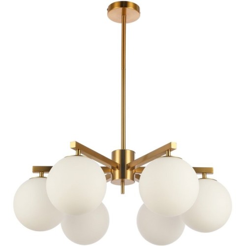 Stella White Gold 6Φωτο Φωτιστικό 72x72x75Y