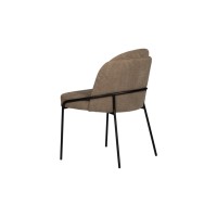 ΣΕΤ 2 ΤΕΜ Καρέκλα Fjord σε Καφέ χρώμα 56x60x83.5Y