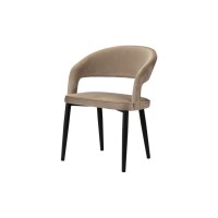 ΣΕΤ 2 ΤΕΜ Καρέκλα Tusk σε Μπέζ απόχρωση 58x55x78Y