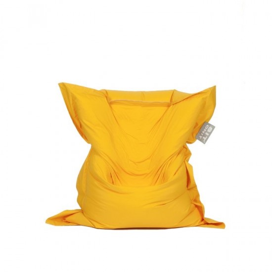 BEANBAG Πούφ σε Χρώμα Κίτρινο 149x129cm 