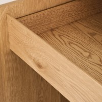 Μπουφές Indus από ξύλο σε φυσική απόχρωση 117.5x46x87cm
