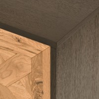 Έπιπλο TV Indus από ξύλο σε φυσική απόχρωση 133x39x55cm