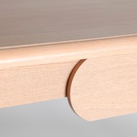 Γραφείο Bracke με 1 συρτάρι σε φυσική απόχρωση  120x48x78cm