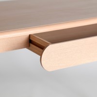 Γραφείο Bracke με 1 συρτάρι σε φυσική απόχρωση  120x48x78cm