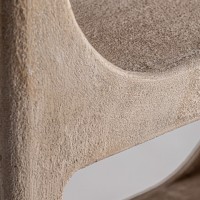 Βιβλιοθήκη WERLE φυσικό από ξύλο μάνγκο : 80x38x180cm
