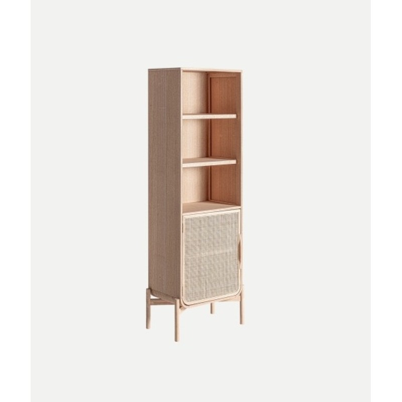 Βιβλιοθήκη WEURTZ φυσικό/από ξύλο οξιάς : 60x35x175cm