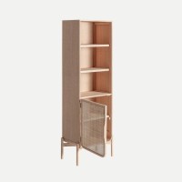 Βιβλιοθήκη WEURTZ φυσικό/από ξύλο οξιάς : 60x35x175cm