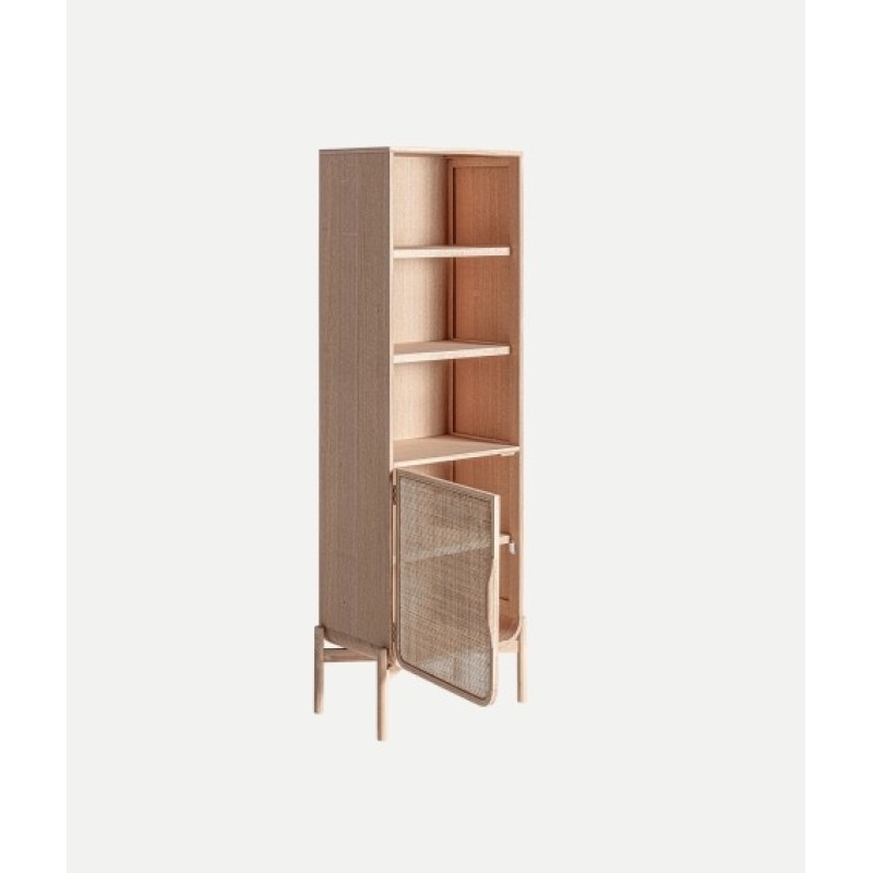 Βιβλιοθήκη WEURTZ φυσικό/από ξύλο οξιάς : 60x35x175cm