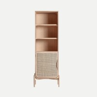 Βιβλιοθήκη WEURTZ φυσικό/από ξύλο οξιάς : 60x35x175cm