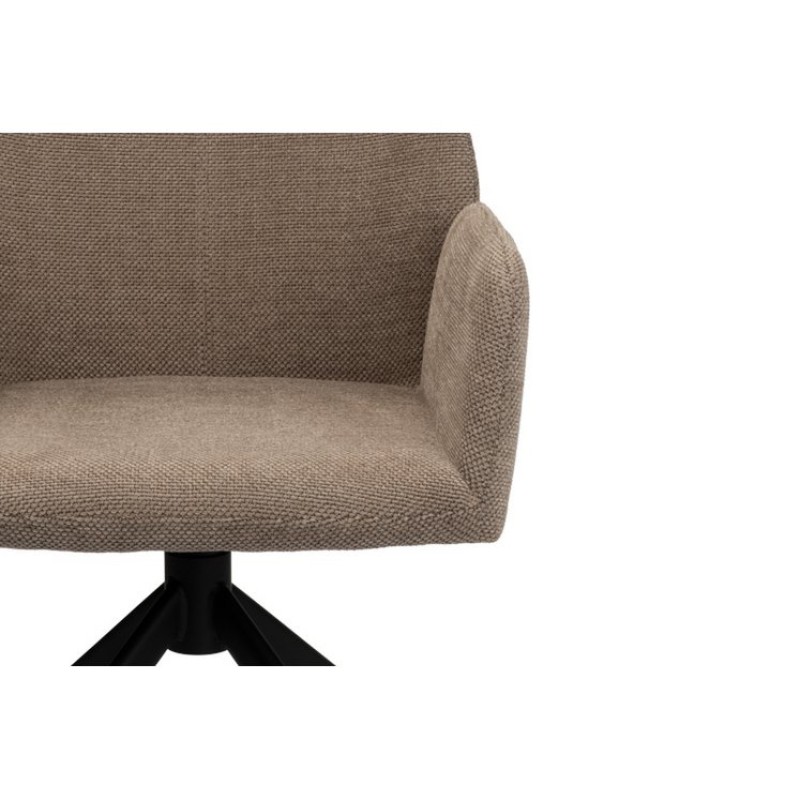 Καρέκλα Storm Rotation Brown 56x60x88Y