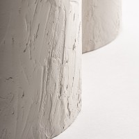 INHA Τραπέζι Τραπεζαρίας 120x120x76εκ. Off white