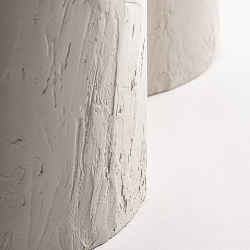 INHA Τραπέζι Τραπεζαρίας 120x120x76εκ. Off white