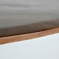 Οβάλ Τραπέζι Τραπεζαρίας από ξύλο μανγκο 140x120x76cm