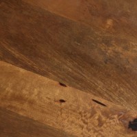Οβάλ Τραπέζι Τραπεζαρίας από ξύλο μανγκο 140x120x76cm