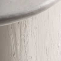 Τραπέζι σαλονιού INHA off white 120x60x40 σε ξύλο μανγκο