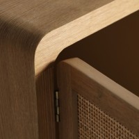 Έπιπλο TV ανοιχτό καφέ από ξύλο ελάτης : 160x40x63