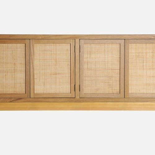 Έπιπλο TV ανοιχτό καφέ από ξύλο ελάτης : 160x40x63
