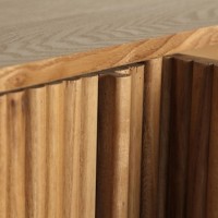 Έπιπλο TV SKAGEN φυσικό από ξύλο και MDF : 160x40x56cm