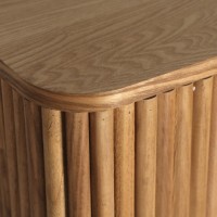 Έπιπλο TV SKAGEN φυσικό από ξύλο και MDF : 160x40x56cm
